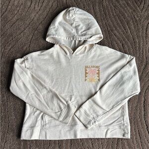 Billabong Off-White Textured Hoodie